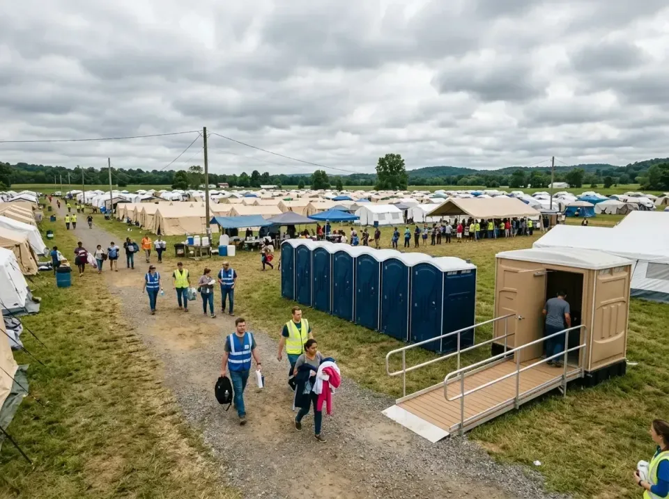 disaster-relief-camp-restrooms-010 — frequently asked questions, Dumpster & Portable Bathrooms Rental in Osage Beach, MO